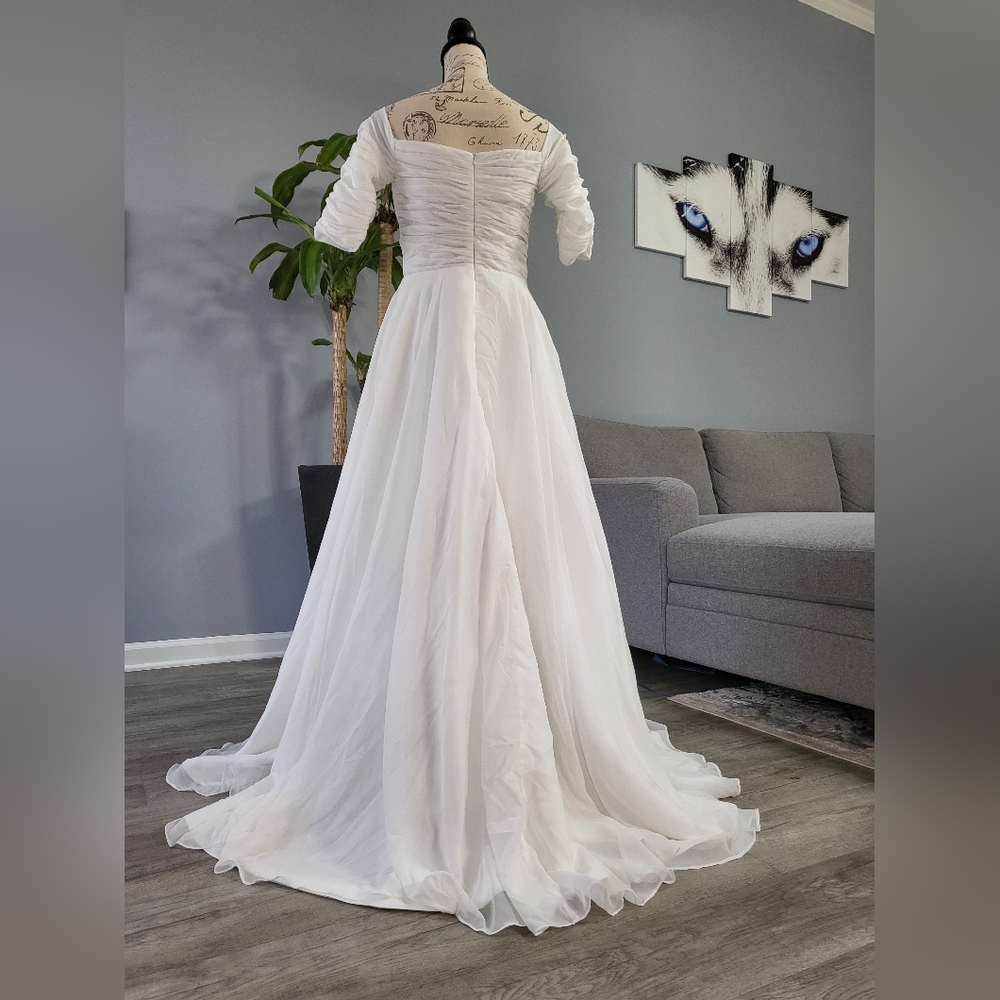 Beautiful Wedding Dress Gown Sleeve - Picture 6 of 10